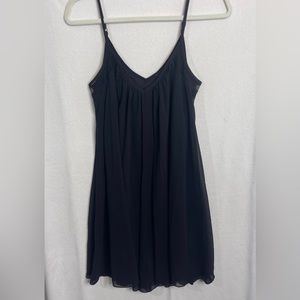 Black Shift Dress w/ Adjustable Straps